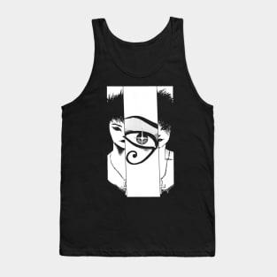 Deathly Eye (white) Tank Top